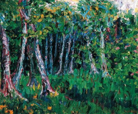 Emil Nolde | Wald - Forest | 1909, © Albertina, Wien Emil Nolde, Garden ...