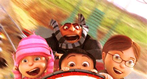 Roller Coaster Ride Despicable Me GIF | GIFDB.com