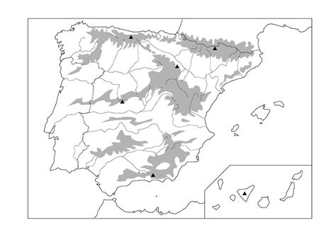 Biblioteca de Alejandría 3.0: Mapa físico de la península Ibérica