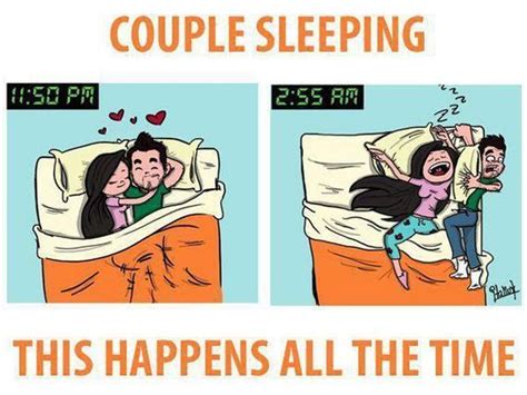 15 Realistic Sleeping Positions That All Couples Know To Be True (With ...