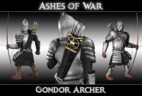 Gondor Archer Render image - Ashes of War mod for Battle for Middle ...