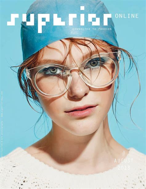 superior online magazine cover, issue august 2013 | Magazine Cover: Graphic Design, Typography ...
