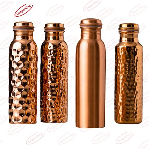 CopperKing Pure Copper Lacquer Coated Water Bottle at Rs 500/piece in Mumbai