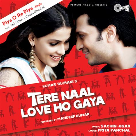 Ritesh Deshmukh Genelia Dsouza Tere Naal Love Ho Gaya Poster : tere ...