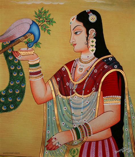 50 Beautiful Rajasthani Paintings - Traditional Indian Rajput Paintings