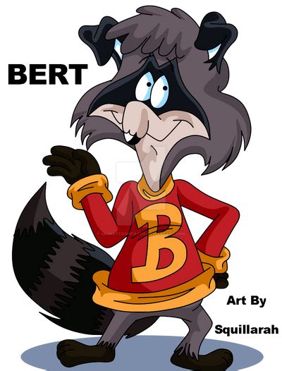 The Raccoons - Bert Raccoon by SkunkyNoid on DeviantArt