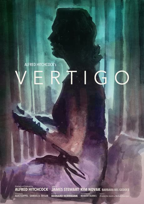 Poster for “Vertigo” - 1958 by Alfred Hitchcock.