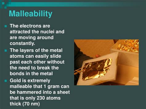 PPT - 4.4 Metallic bonding PowerPoint Presentation - ID:400526