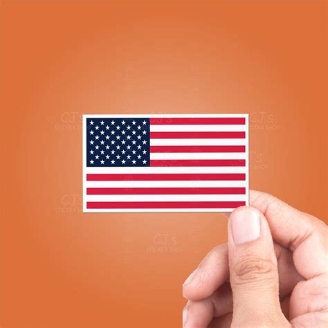 United States Flag Sticker | CJ's Sticker Shop | Reviews on Judge.me