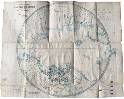 Mapping the search for the lost Arctic expedition of John Franklin ...