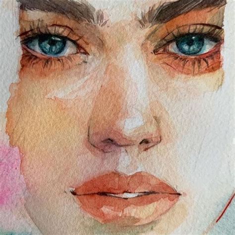 Pin by Erica McPhee on Watercolor Painting | Portraiture painting ...