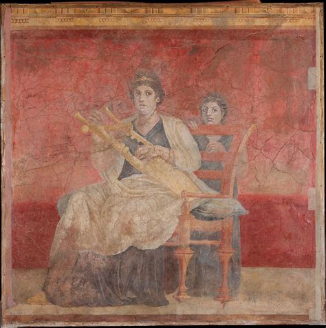 Wall painting from Room H of the Villa of P. Fannius Synistor at Boscoreale | Roman | Late ...