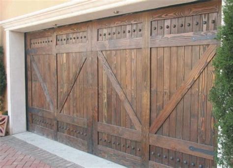 Gabriel Barn Style Custom Wood Garage Door - Etsy UK