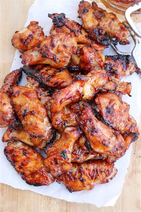 Grilled Teriyaki Chicken Wings » Campfire Foodie