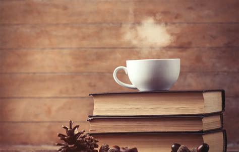 Wallpaper books, coffee, Cup, cup, coffee, books images for desktop, section разное - download