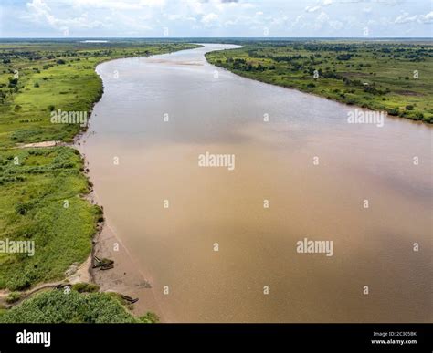 Aerial view, Buzi River, Buzi, Sofala Province, Mozambique Stock Photo - Alamy