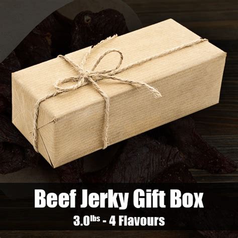 Beef Jerky Gift Box (4 flavours) - Alberta Jerky