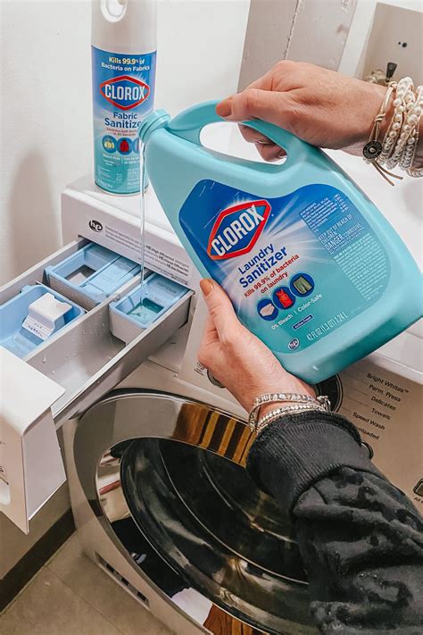 How to Disinfect Laundry with Clorox Laundry Sanitizer - Wishes & Reality