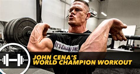 JOHN CENA'S WORLD CHAMPION WORKOUT - Generation Iron Fitness & Strength ...