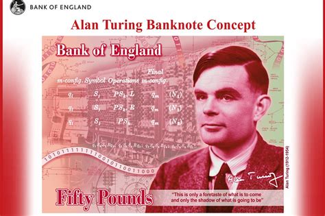 Alan Turing: New £50 note to feature pioneering Second World War ...