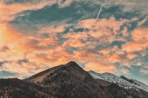 Snow Covered Mountain during Sunrise · Free Stock Photo