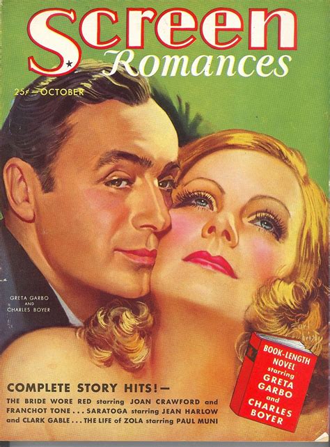 the cover of screen romances magazine
