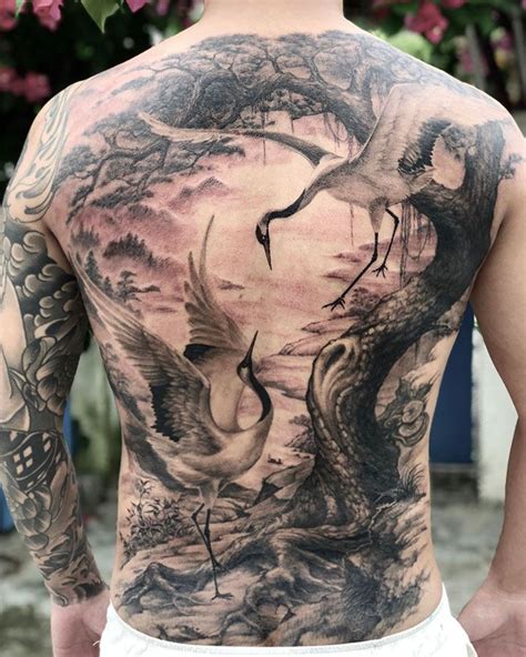 Chinese Tattoo Design | Back tattoos for guys, Beautiful back tattoos ...