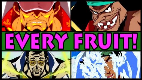 EVERY DEVIL FRUIT EXPLAINED! | Logia | (One Piece All Devil Fruits ...