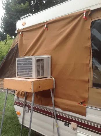 How to add an air conditioner to a pop-up camper - Camper Grid