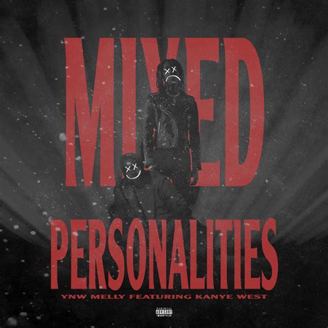 YNW Melly - Mixed Personalities (feat. Kanye West) : freshalbumart