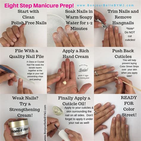 Simple Manicure! | Manicure prep, Color street nails, Manicure