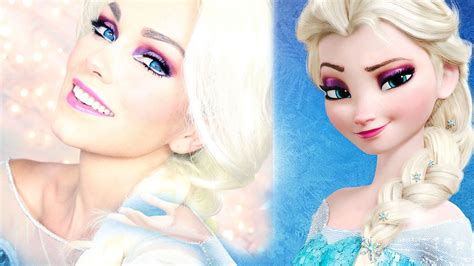 Elsa Frozen Makeup - YouTube