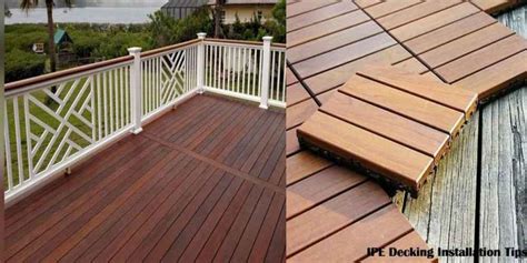 Some Helpful IPE Decking Installation Tips – BVG