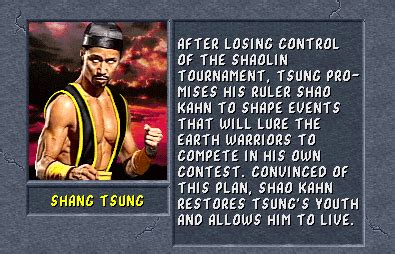 MKWarehouse: Mortal Kombat II: Shang Tsung