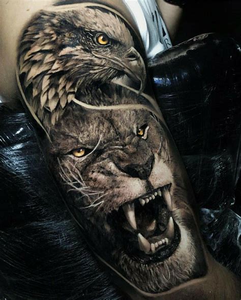 Pin on TATOO | Lion head tattoos, Lion arm tattoo, Lion tattoo sleeves