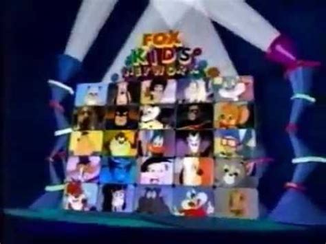 1992 Fox Kids 'It's On Fox' - Promo 20sec version - YouTube