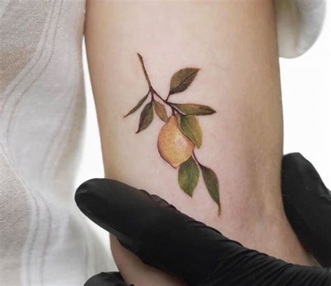 Tattoo photo - Lemon tattoo by Ben Tats Large Tattoos, Mini Tattoos ...