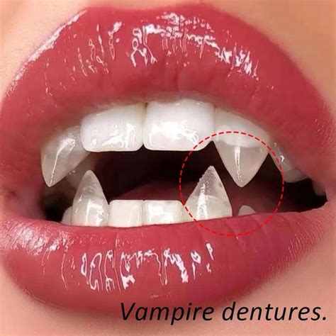 Decorative Vampire False Teeth Suitable For Parties | SHEIN USA