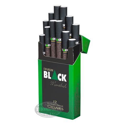 Djarum Black Emerald Natural Filtered Cigarillo Menthol - Thompson Cigar