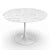 Saarinen Tulip Round Marble Dining Table