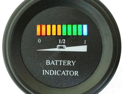 Round battery charge indicator with CANbus for LiFePO4 FSRD-CAN – FLYTREE