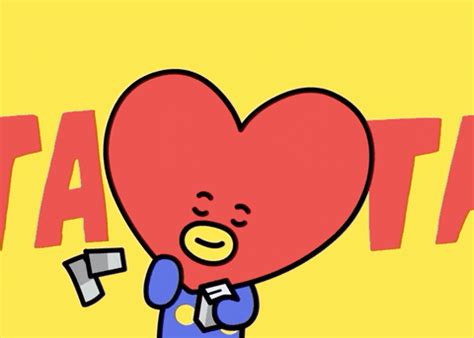 Tata GIFs - Find & Share on GIPHY | Giphy, Tata, Bts chibi