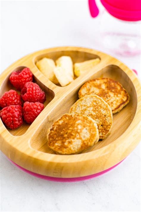 Banana Oat Pancakes for Babies - Eating Bird Food