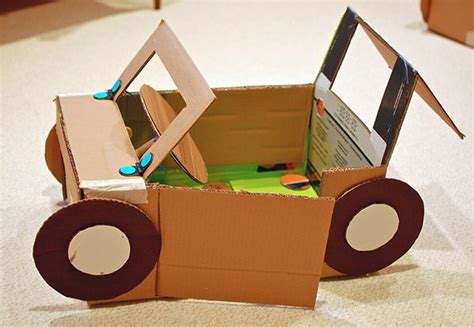 Roundup: 12 Cool DIY Cardboard Playhouses and Toys for Kids | Diy for kids, Kids toys, Cardboard ...