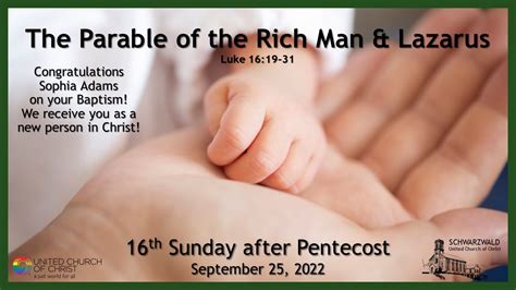 16th Sunday after Pentecost - YouTube