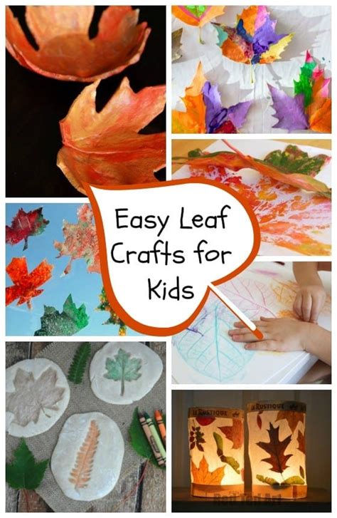 Easy Fall Leaf Crafts for Kids