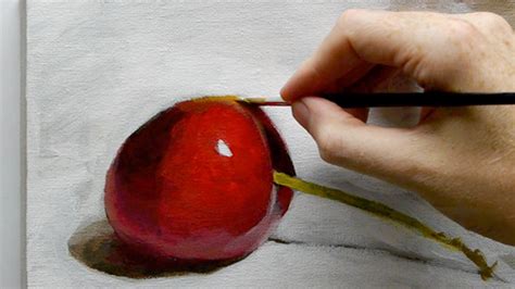 Beginners Acrylic Still Life Painting Techniques - Part 1 - YouTube