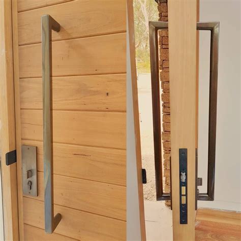 Rocky Mountain pull handles | Pivot doors, Door hardware, Entry doors