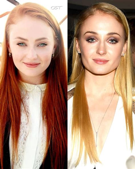 Then & Now . . . #sophieturner #SansaStark #GameOfThrones | Sophie ...