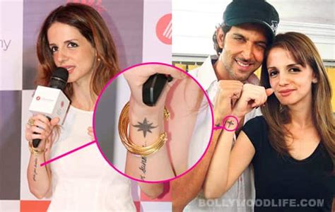 Hrithik Roshan is a past for Sussanne Khan, alters matching tattoo ...